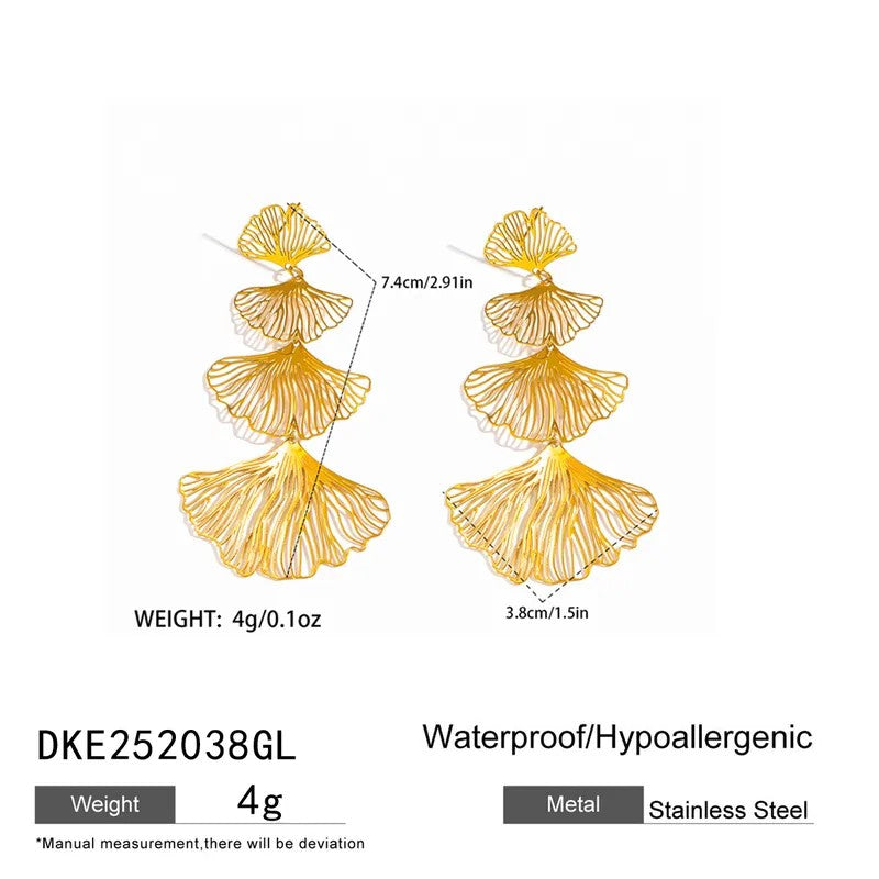 Petal Cascade Earrings
