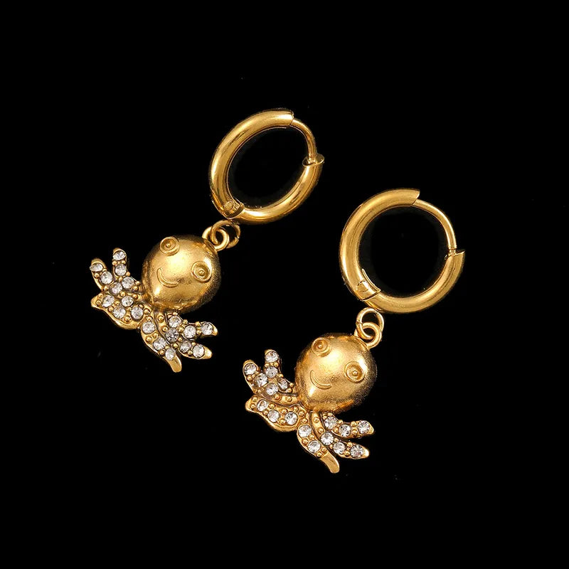 Octo Charm Hoops