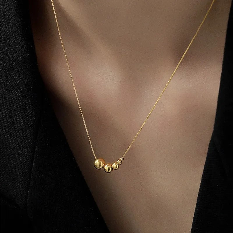 Golden Dusk Beaded Chain