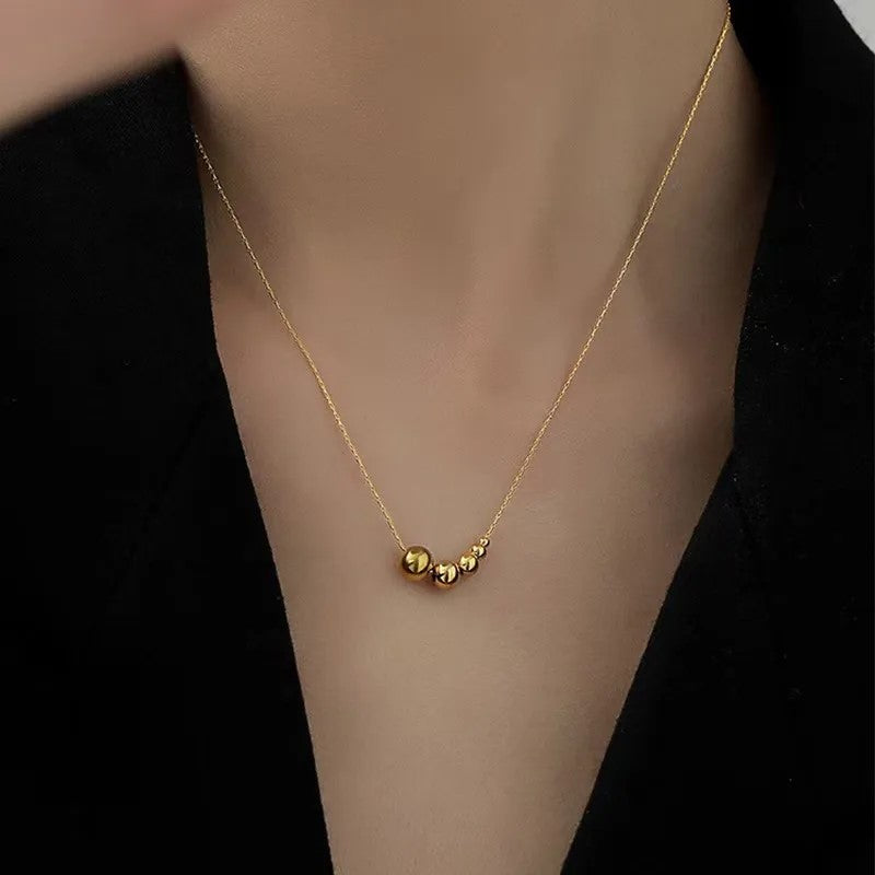 Golden Dusk Beaded Chain