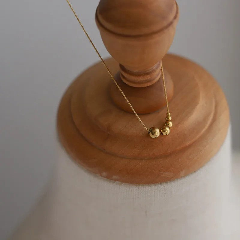 Golden Dusk Beaded Chain