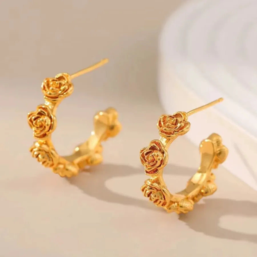 Infinite Rose Hoops