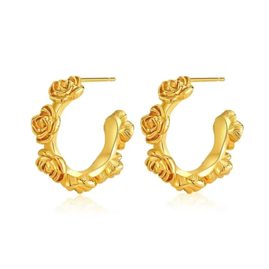 Infinite Rose Hoops