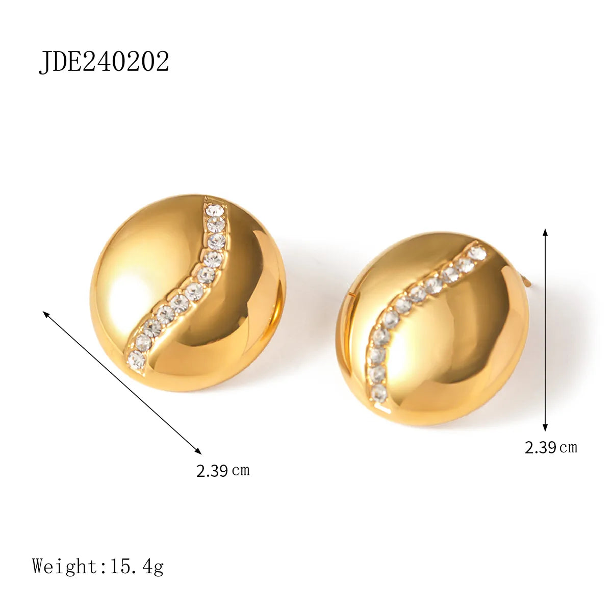 Luminous Round Studs