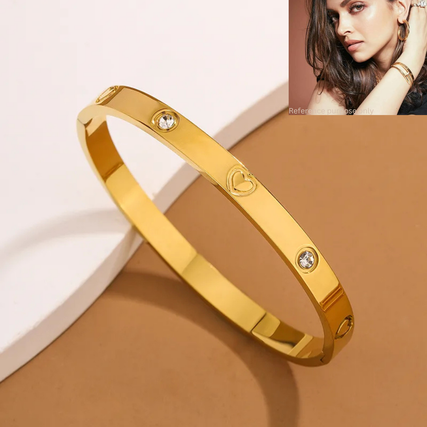 Radiant Heart Bangle