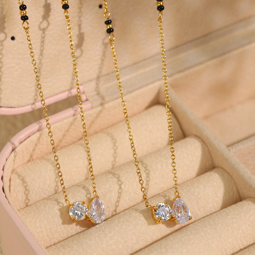 Twin spark mangalsutra