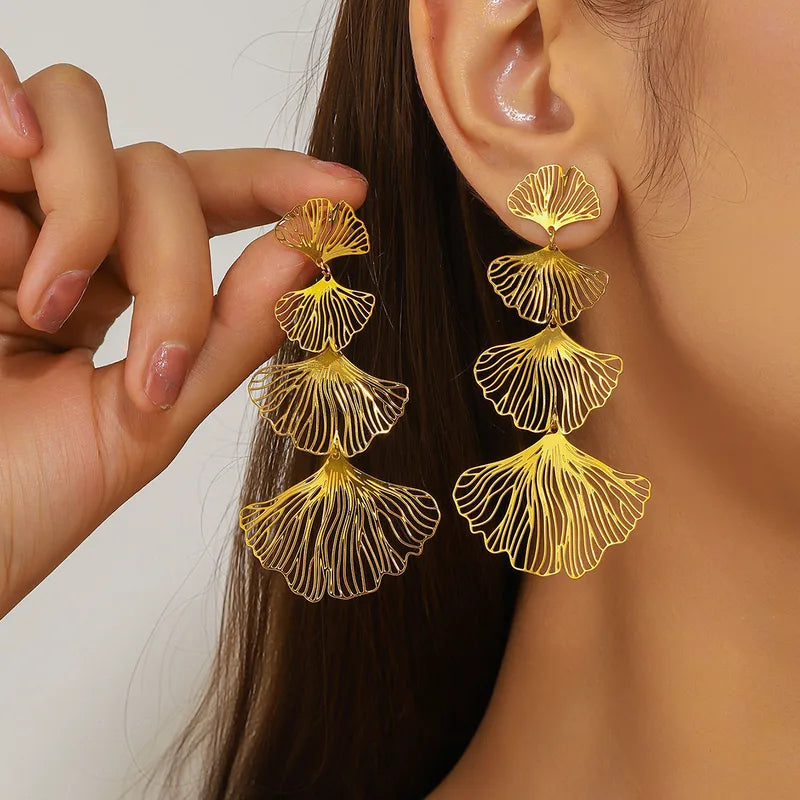 Petal Cascade Earrings