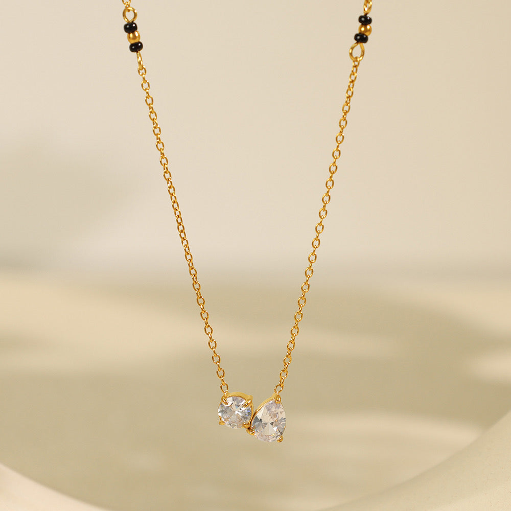Twin spark mangalsutra