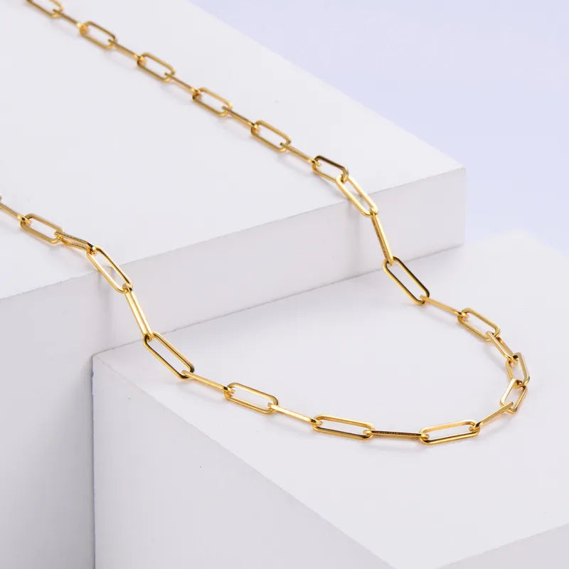 Paperclip Chain Necklace