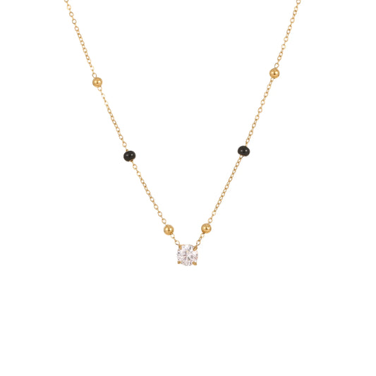 Solitaire spark mangalsutra