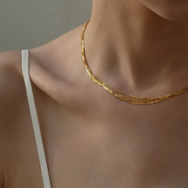 Gold Strata Chain