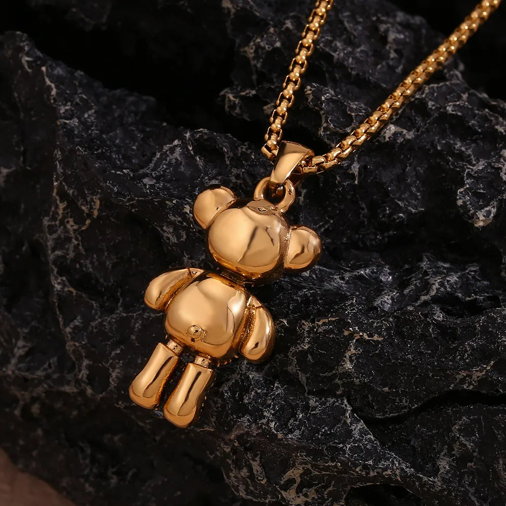 Dazzling Teddy Necklace