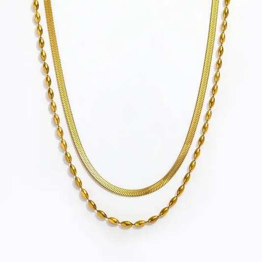 Basic  2-in-1 Layered necklace