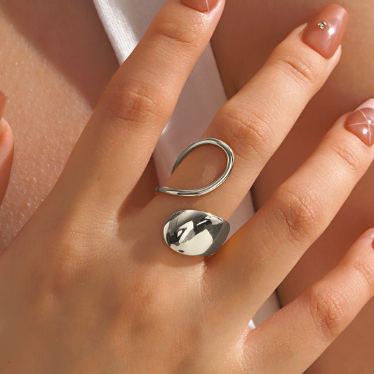 Silver Ball ring